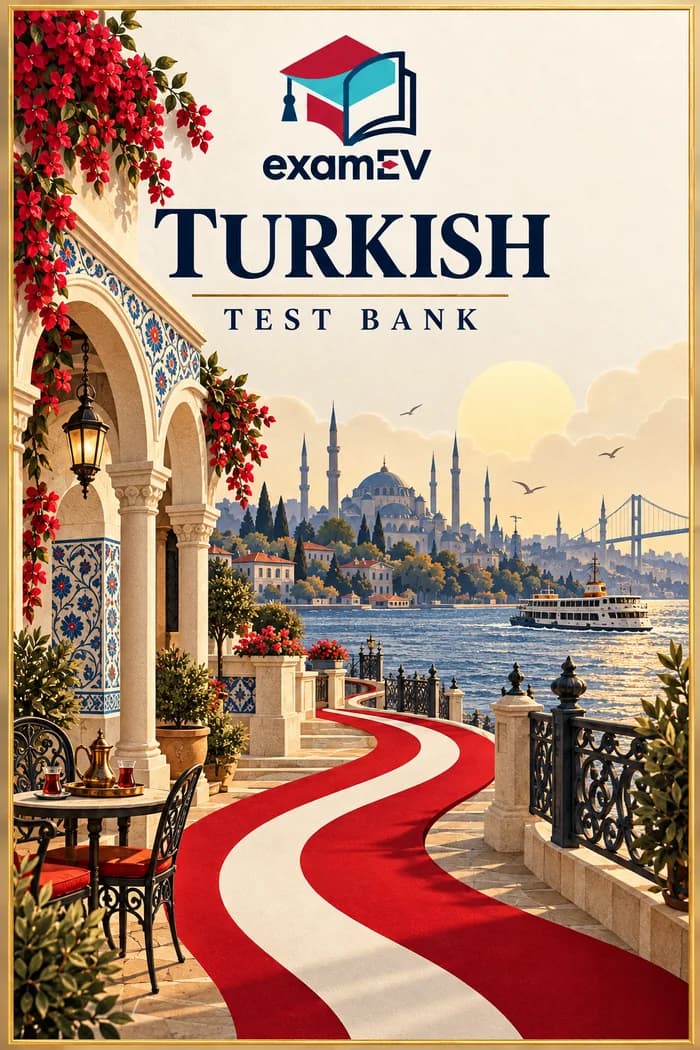 Turkish Proficiency (A1-C1) Test Bank cover